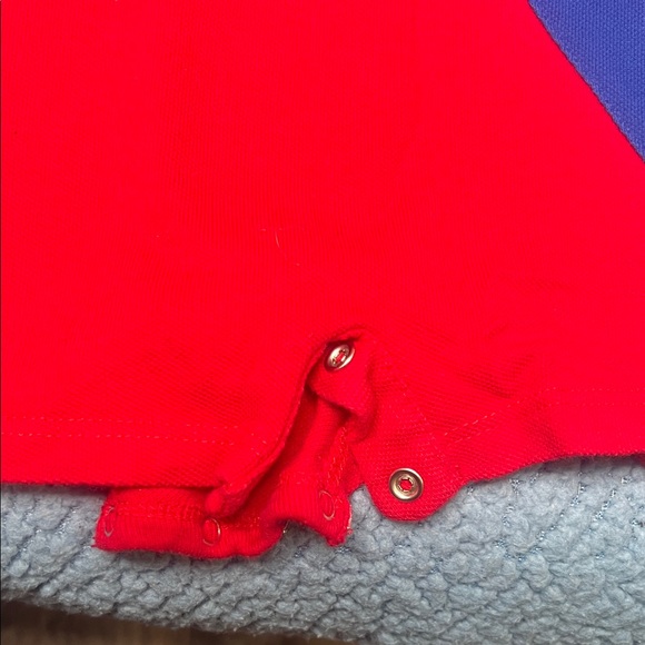 Polo by Ralph Lauren Kids Red and Blue Polo Shirt - Picture 4 of 5